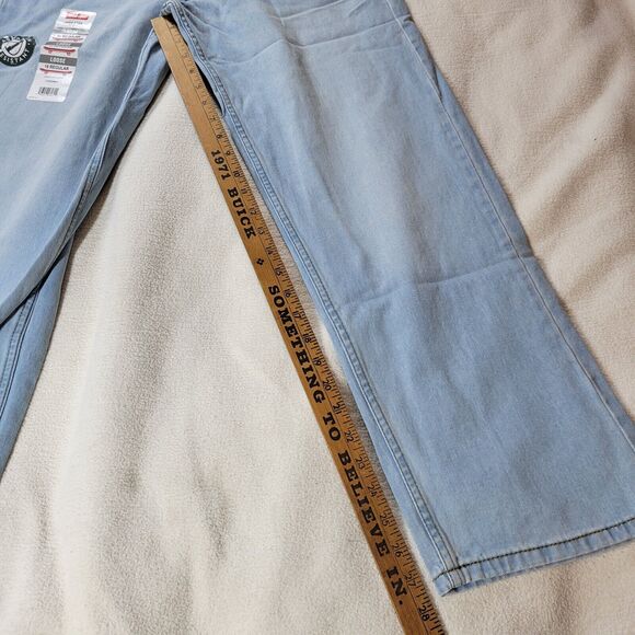 Wrangler Jeans Boys Loose Blue Sz 16 Regular Denim Pant Kid School Skater 5 Star - Picture 7 of 14
